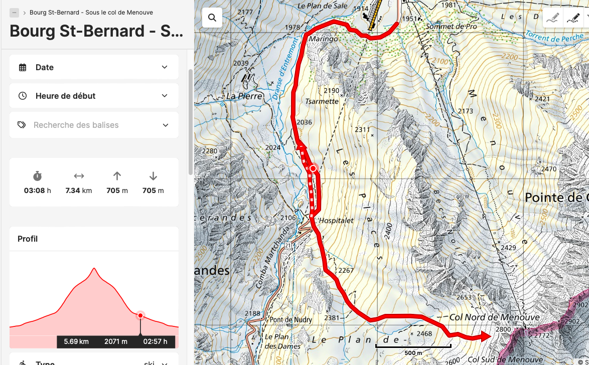 Sous le col de menouve 2025